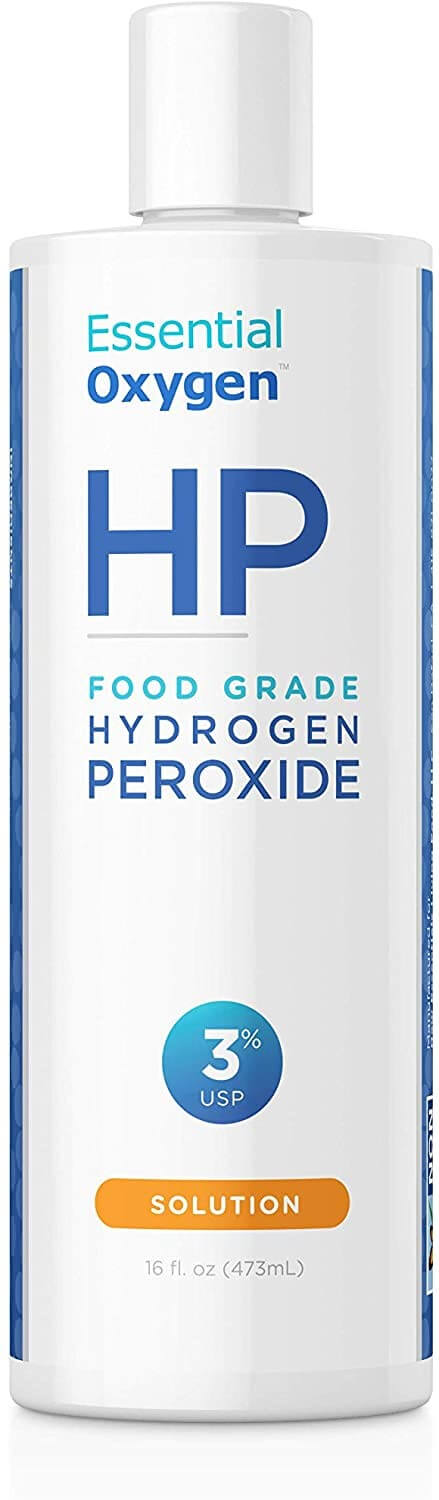 Essential Oxygen food grade Hydrogen peroxide 3% Food grade 3% hydrogen peroxide for toenail fungus