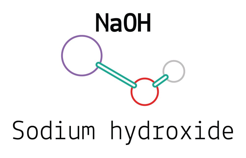 Sodium hydroxide in kerasal for the fungal nail treatment Sodium hydroxide ingredient in kerasal for the fungal nail treatment