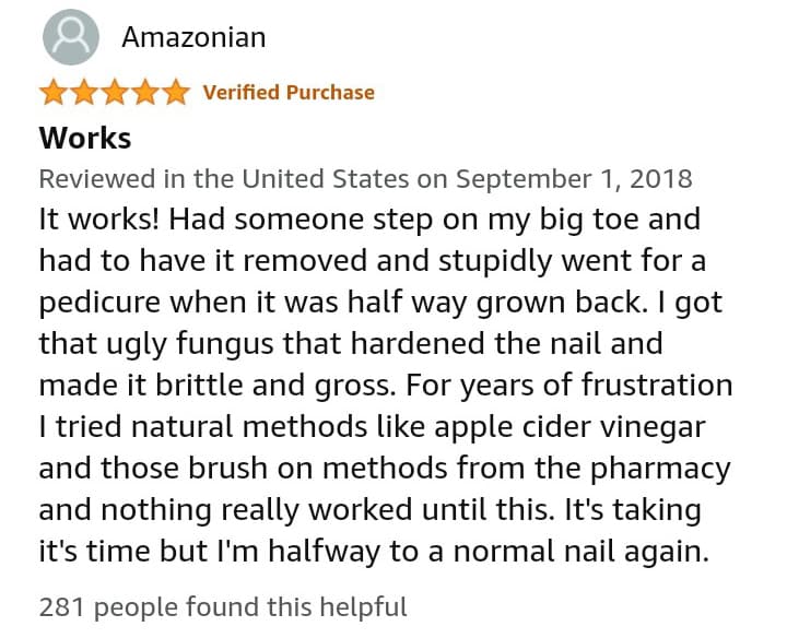 amazonian customer kerasal fungal nail renewal review amazonian customer kerasal fungal nail renewal review