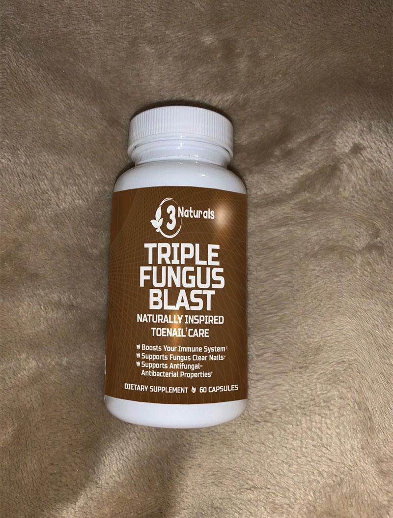 triple fungus blast front view during review